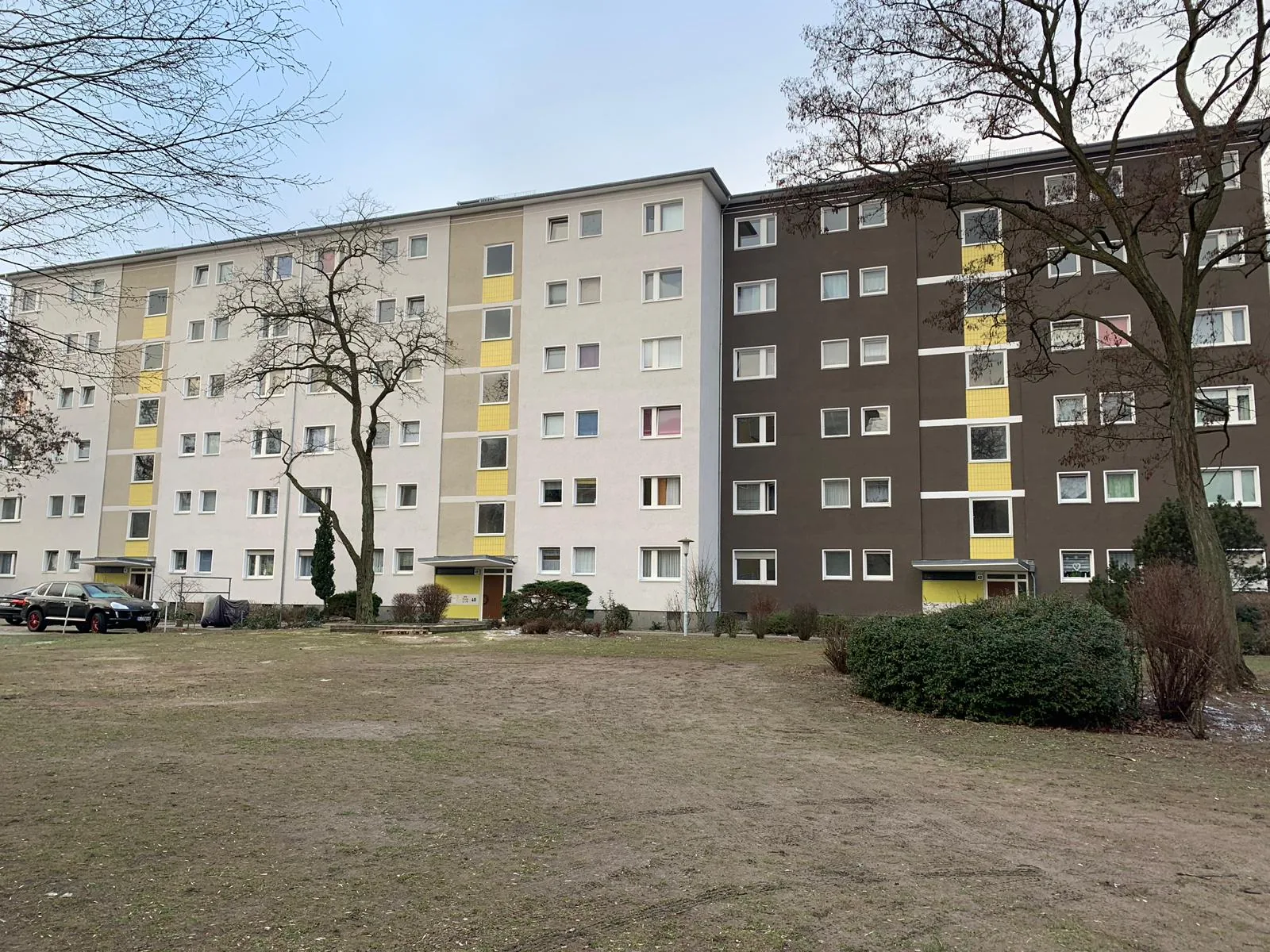 Wohngebäude im Septimer Viertel in Berlin